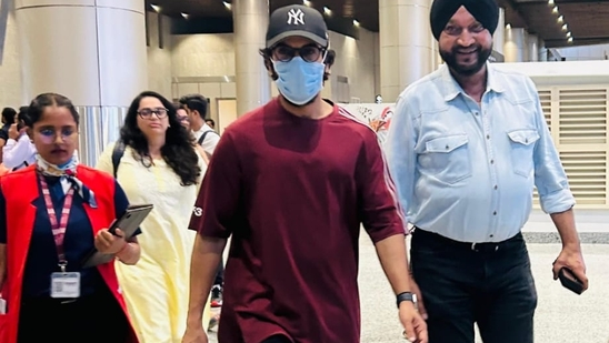 Rajkummar Rao at Lucknow airport(HT Photo) Rajkummar Rao at Lucknow airport(HT Photo)