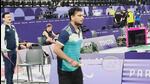 Manoj Sarkar in action during a training session in Paris on Wednesday. (HT) Manoj Sarkar in action during a training session in Paris on Wednesday. (HT)