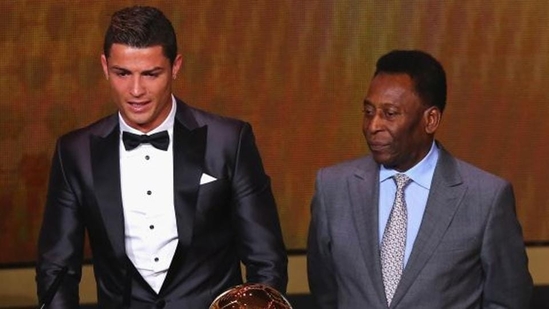 Cristiano Ronaldo took a subtle dig at Pele.(Getty Images) Cristiano Ronaldo took a subtle dig at Pele.(Getty Images)