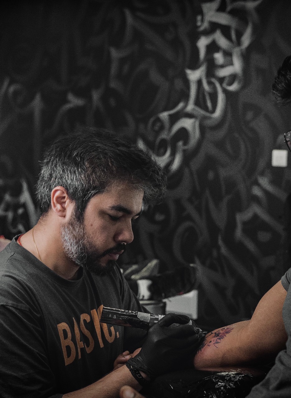 Tattoo artist Prashant Yaduvanshi says people love this new trend in India. Tattoo artist Prashant Yaduvanshi says people love this new trend in India.