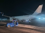 However both runways were later cleared, and the aircraft made a safe landing. (via HT) However both runways were later cleared, and the aircraft made a safe landing. (via HT)