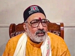 Union Minister Giriraj Singh speaks with the media after an individual attempted an attack on him during a programme in Ballia, in Begusarai district, Saturday, Aug. 31, 2024. (PTI) Union Minister Giriraj Singh speaks with the media after an individual attempted an attack on him during a programme in Ballia, in Begusarai district, Saturday, Aug. 31, 2024. (PTI)