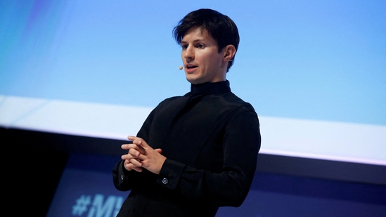 FILE PHOTO: Founder and CEO of Telegram Pavel Durov delivers a keynote speech during the Mobile World Congress in Barcelona, Spain February 23, 2016. REUTERS/Albert Gea/File Photo(REUTERS)