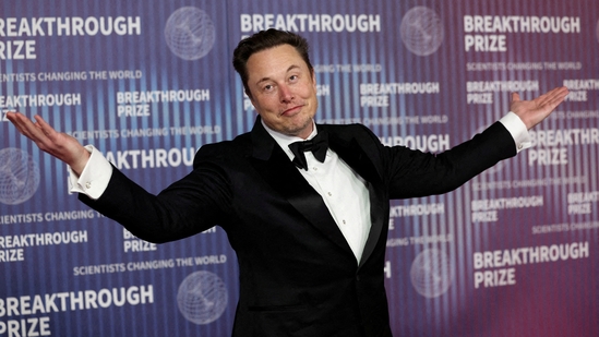 X owner Elon Musk is being mocked for referring to his rebranded social media platform as Twitter.(Reuters)