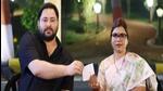 Bima Bharti with Tejashwi Yadav. (File Photo) Bima Bharti with Tejashwi Yadav. (File Photo)