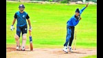 Offie Anmoljeet Singh bagged 65 wickets in league matches vs England U-16 team last year. (HT Photo) Offie Anmoljeet Singh bagged 65 wickets in league matches vs England U-16 team last year. (HT Photo)