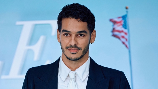 The Perfect Couple marks the debut Hollywood series for Ishaan Khatter. (Photo by BENJAMIN CREMEL / AFP)(AFP)