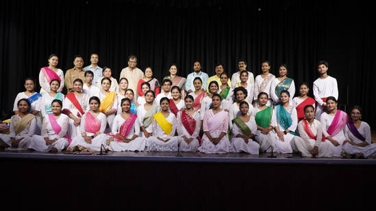 Jayantimala Mishra at Bhatkhande Sanskriti Vishwavidyalaya Jayantimala Mishra at Bhatkhande Sanskriti Vishwavidyalaya