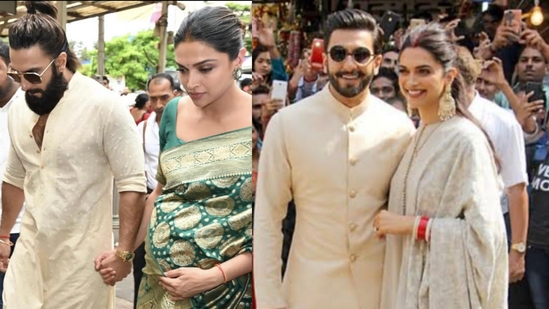 Ranveer Singh and Deepika Padukone’s Siddhivinayak visit gave fans a déjà vu. Ranveer Singh and Deepika Padukone’s Siddhivinayak visit gave fans a déjà vu.