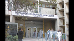 The submissions were made during hearing of a 2023 public interest litigation (PIL) filed by Vinod Dhaterwal, an office-bearer of the high court employees’ association, demanding infrastructure development of the HC complex in the wake of increasing traffic congestion and space crunch. (HT) The submissions were made during hearing of a 2023 public interest litigation (PIL) filed by Vinod Dhaterwal, an office-bearer of the high court employees’ association, demanding infrastructure development of the HC complex in the wake of increasing traffic congestion and space crunch. (HT)
