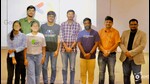 IIIT-A team (HT Photo) IIIT-A team (HT Photo)
