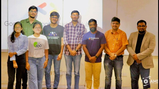 IIIT-A team (HT Photo) IIIT-A team (HT Photo)