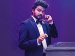 Vijay in a still from Venkat Prabhu's The Greatest of All Time. Vijay in a still from Venkat Prabhu's The Greatest of All Time.