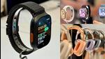 (Clockwise from left) The Apple Watch Ultra in the new colour, the Apple Watch Series 10 and the AirPods Max. (Vishal Mathur | HT Photo) (Clockwise from left) The Apple Watch Ultra in the new colour, the Apple Watch Series 10 and the AirPods Max. (Vishal Mathur | HT Photo)