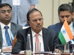 India's National Security Advisor Ajit Doval attends a meeting of BRICS high-ranking officials responsible for security matters / national security advisors in Saint Petersburg. (Photo by Alexei Danichev)(AFP) India's National Security Advisor Ajit Doval attends a meeting of BRICS high-ranking officials responsible for security matters / national security advisors in Saint Petersburg. (Photo by Alexei Danichev)(AFP)