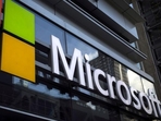 A Microsoft logo is seen on an office building in New York City, US. (Reuters) A Microsoft logo is seen on an office building in New York City, US. (Reuters)