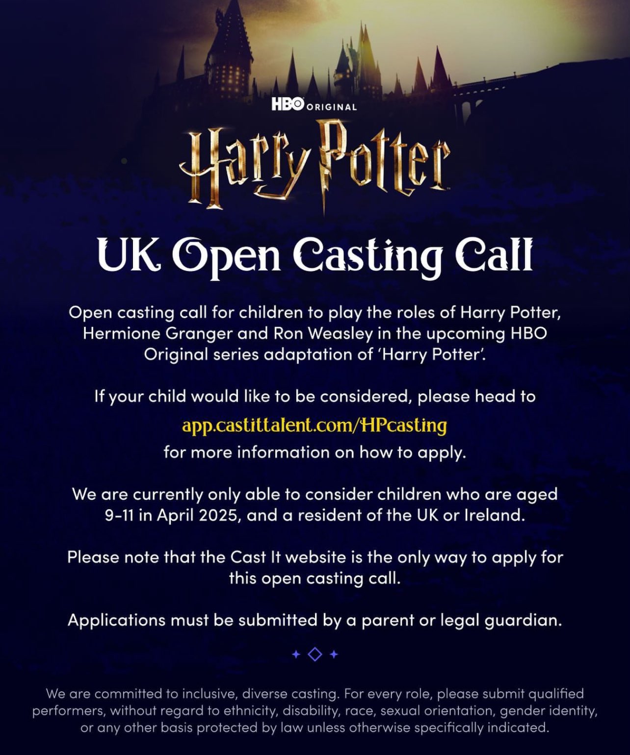 Harry Potter is about to get its very own TV adaptation on HBO Harry Potter is about to get its very own TV adaptation on HBO