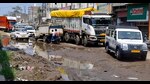 A view of poor road conditions at key entry point to Transport Nagar in Ludhiana on Thursday, September 12, 2024. (Manish/Hindustan Times) A view of poor road conditions at key entry point to Transport Nagar in Ludhiana on Thursday, September 12, 2024. (Manish/Hindustan Times)