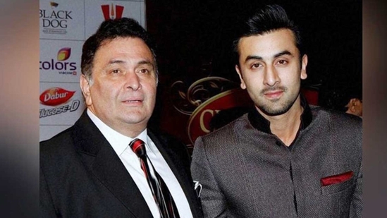 Ranbir Kapoor is the son of Rishi Kapoor and Neetu Kapoor.