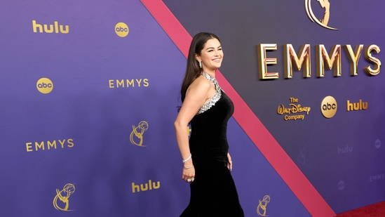 Selena Gomez attends the 76th Primetime Emmy Awards in Los Angeles.(REUTERS)