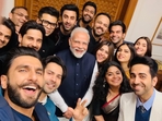Throwback to Prime Minister Narendra Modi's selfie with Bollywood stars, in 2019(Photo: Instagram/narendramodi) Throwback to Prime Minister Narendra Modi's selfie with Bollywood stars, in 2019(Photo: Instagram/narendramodi)
