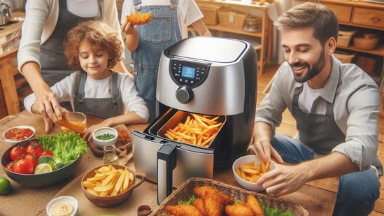 The perfect kitchen appliance to bake quick and easy recipes without the hassle of using a full-sized oven.(AI generated)