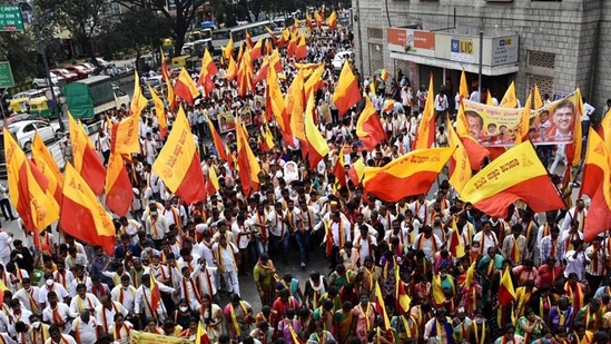 The animosity in Bengaluru is predominantly directed at the imposition of Hindi, rather than toward migrants speaking Telugu, Tamil, or northeastern languages (ANI) The animosity in Bengaluru is predominantly directed at the imposition of Hindi, rather than toward migrants speaking Telugu, Tamil, or northeastern languages (ANI)