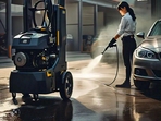 High pressure washers deliver a forceful blast for spotless shine or a gentle spray for timeless cleanliness.(AI-Generated) High pressure washers deliver a forceful blast for spotless shine or a gentle spray for timeless cleanliness.(AI-Generated)