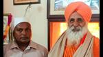 Gurtej Singh during a meeting with Rajya Sabha member Balbir Singh Seechewal on Friday. Gurtej Singh during a meeting with Rajya Sabha member Balbir Singh Seechewal on Friday.