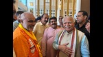 Khattar said the BJP would be in power for the third time with full majority in Haryana and a separate IMT city would be established in Karnal, where employment of 50,000 people would be arranged. (HT Photo) Khattar said the BJP would be in power for the third time with full majority in Haryana and a separate IMT city would be established in Karnal, where employment of 50,000 people would be arranged. (HT Photo)
