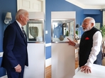 Prime Minister Narendra Modi with US President Joe Biden. Prime Minister Narendra Modi with US President Joe Biden.
