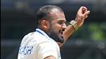 India’s Akash Deep during the first Test against Bangladesh in Chennai. (PTI) India’s Akash Deep during the first Test against Bangladesh in Chennai. (PTI)