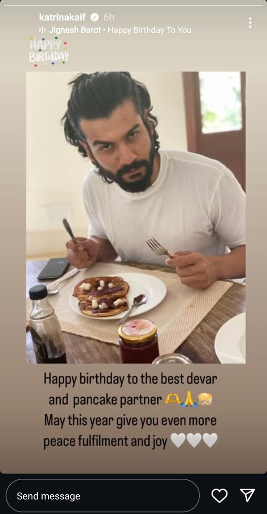 Katrina via Instagram Stories. Katrina via Instagram Stories.