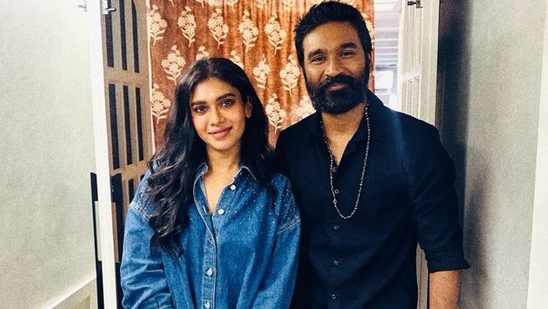 Dushara Vijayan played Dhanush's sister Durga in his recent film Raayan. Dushara Vijayan played Dhanush's sister Durga in his recent film Raayan.
