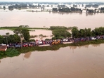 Saharsa: An area submerged due to floods, in Saharsa district of Bihar, Tuesday, Oct 1, 2024. (PTI Photo)
(PTI10_01_2024_000500A)(PTI) Saharsa: An area submerged due to floods, in Saharsa district of Bihar, Tuesday, Oct 1, 2024. (PTI Photo)
(PTI10_01_2024_000500A)(PTI)