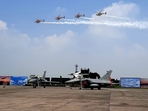 The Ambala airbase houses the Rafale fighter jets. (Rahul Singh/HT Photo) The Ambala airbase houses the Rafale fighter jets. (Rahul Singh/HT Photo)