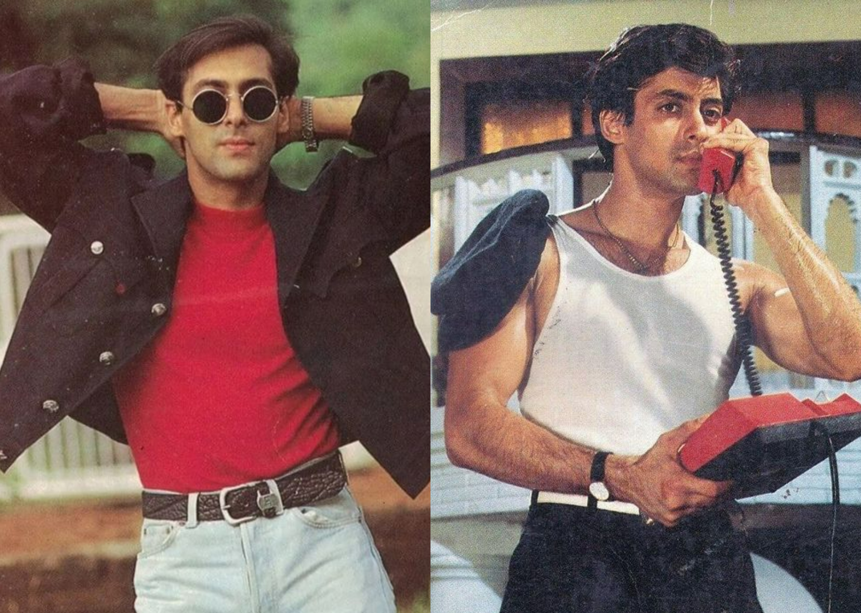 Young Salman Khan radiated a blend of bad-boy charisma and good-natured appeal Young Salman Khan radiated a blend of bad-boy charisma and good-natured appeal