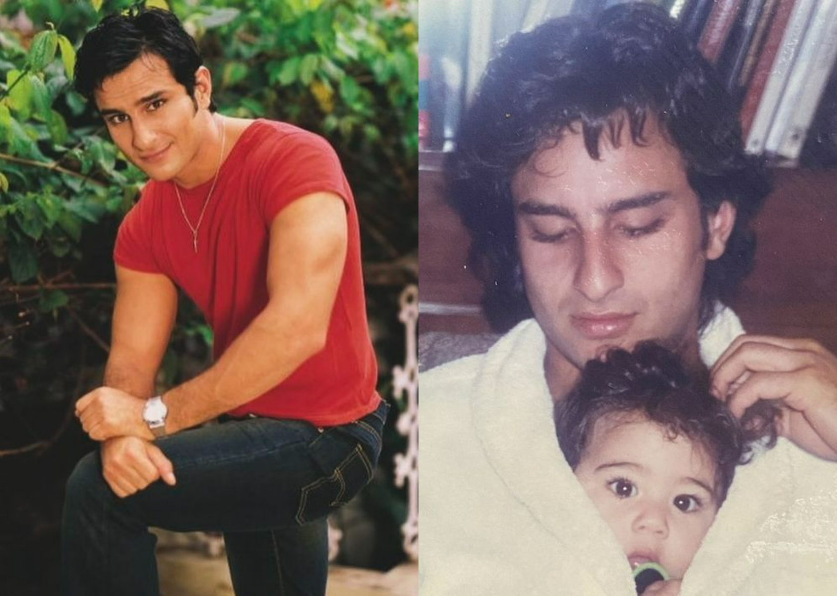 Saif Ali Khan in the early 2000s gave off a more sensitive vibe Saif Ali Khan in the early 2000s gave off a more sensitive vibe