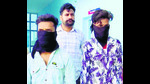 Police recovered the weapon used in the crime from the accused, identified as Balwinder Singh and Vikas Kumar, both residents of Samgauli village, near Dera Bassi. (HT Photo) Police recovered the weapon used in the crime from the accused, identified as Balwinder Singh and Vikas Kumar, both residents of Samgauli village, near Dera Bassi. (HT Photo)