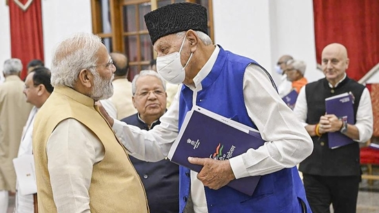 JKNC president Farooq Abdullah (right) with Prime Minister Narendra Modi in New Delhi. ((PTI File Photo)) JKNC president Farooq Abdullah (right) with Prime Minister Narendra Modi in New Delhi. ((PTI File Photo))