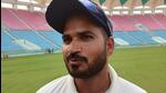 Mohammad Juned Khan made his first-class debut for Mumbai in the Irani Cup tie against Rest of India. (HT Photo) Mohammad Juned Khan made his first-class debut for Mumbai in the Irani Cup tie against Rest of India. (HT Photo)