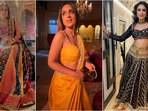 Check out Nia Sharma's fabulous outfits that will inspire your own Navratri wardrobe.(Instagram/@niasharma90) Check out Nia Sharma's fabulous outfits that will inspire your own Navratri wardrobe.(Instagram/@niasharma90)