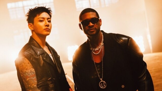 BTS' Jungkook and Usher collaborated on the 'Standing Next to You' remix last year. BTS' Jungkook and Usher collaborated on the 'Standing Next to You' remix last year.