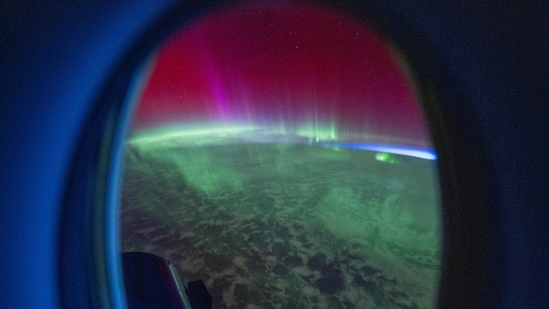 Astronaut Matthew Dominick, onboard the Dragon Endeavour spacecraft, filmed the phenomenon on October 8.(X/@dominickmatthew) Astronaut Matthew Dominick, onboard the Dragon Endeavour spacecraft, filmed the phenomenon on October 8.(X/@dominickmatthew)