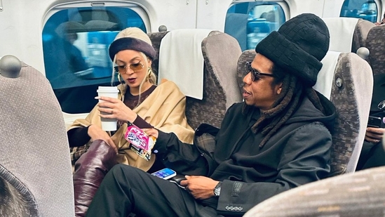 Beyonce and Jay Z during their trip to Japan earlier this year. Beyonce and Jay Z during their trip to Japan earlier this year.