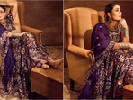 Kareena Kapoor shares festive Dussehra wishes while flaunting a breathtaking purple lehenga.(Instagram/@kareenakapoorkhan) Kareena Kapoor shares festive Dussehra wishes while flaunting a breathtaking purple lehenga.(Instagram/@kareenakapoorkhan)
