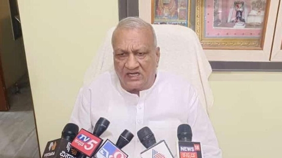 Bharamgouda Kage said he is not sitting idle as he has been raising people’s issues. Bharamgouda Kage said he is not sitting idle as he has been raising people’s issues.