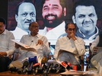 On Sunday, Shiv Sena (UBT) chief Uddhav Thackeray said that the issue pf projecting a CM face was no more a priority, as winning the assembly election was on the top of the agenda for the opposition coalition.(Hindustan Times) On Sunday, Shiv Sena (UBT) chief Uddhav Thackeray said that the issue pf projecting a CM face was no more a priority, as winning the assembly election was on the top of the agenda for the opposition coalition.(Hindustan Times)