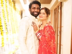 Arti Singh and Dipak Chauhan Arti Singh and Dipak Chauhan
