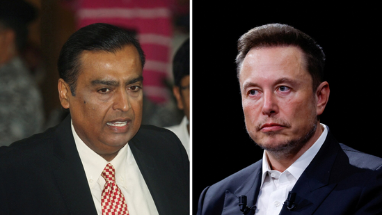 Mukesh Ambani and Elon Musk are competing for satellite broadband spectrum allocation in India Mukesh Ambani and Elon Musk are competing for satellite broadband spectrum allocation in India